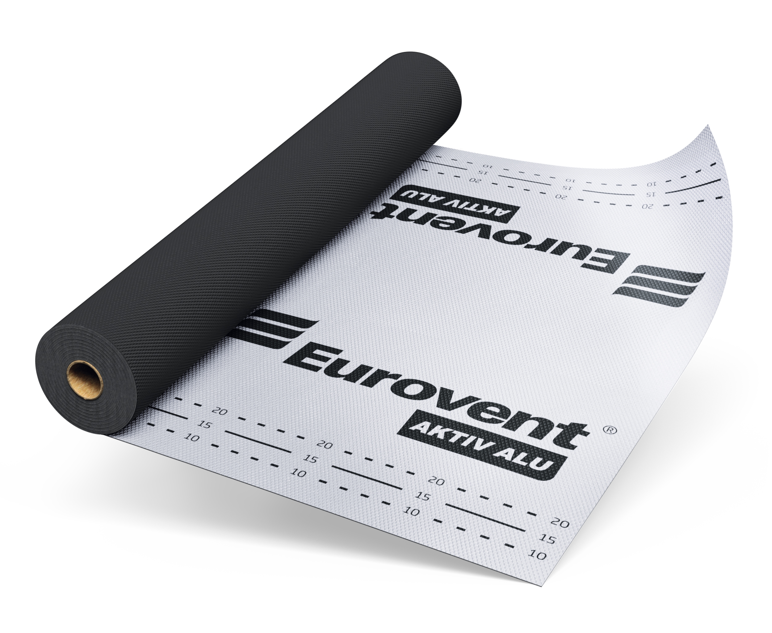 Eurovent aktyvi aliuminizuota garo izoliacinė plėvelė Aktiv ALU 110 g/m²